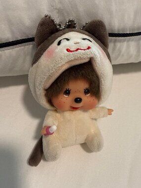 Discontinued Irasutoya x Monchhichi 2023 Cat